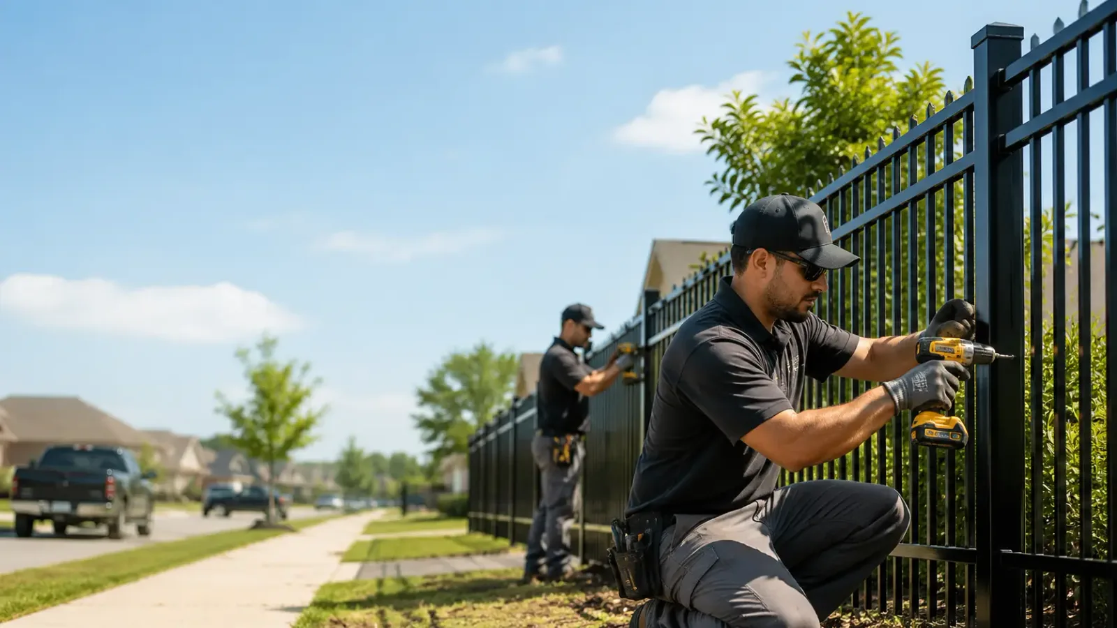 Metal Fence Installation in Granite Bay, CA